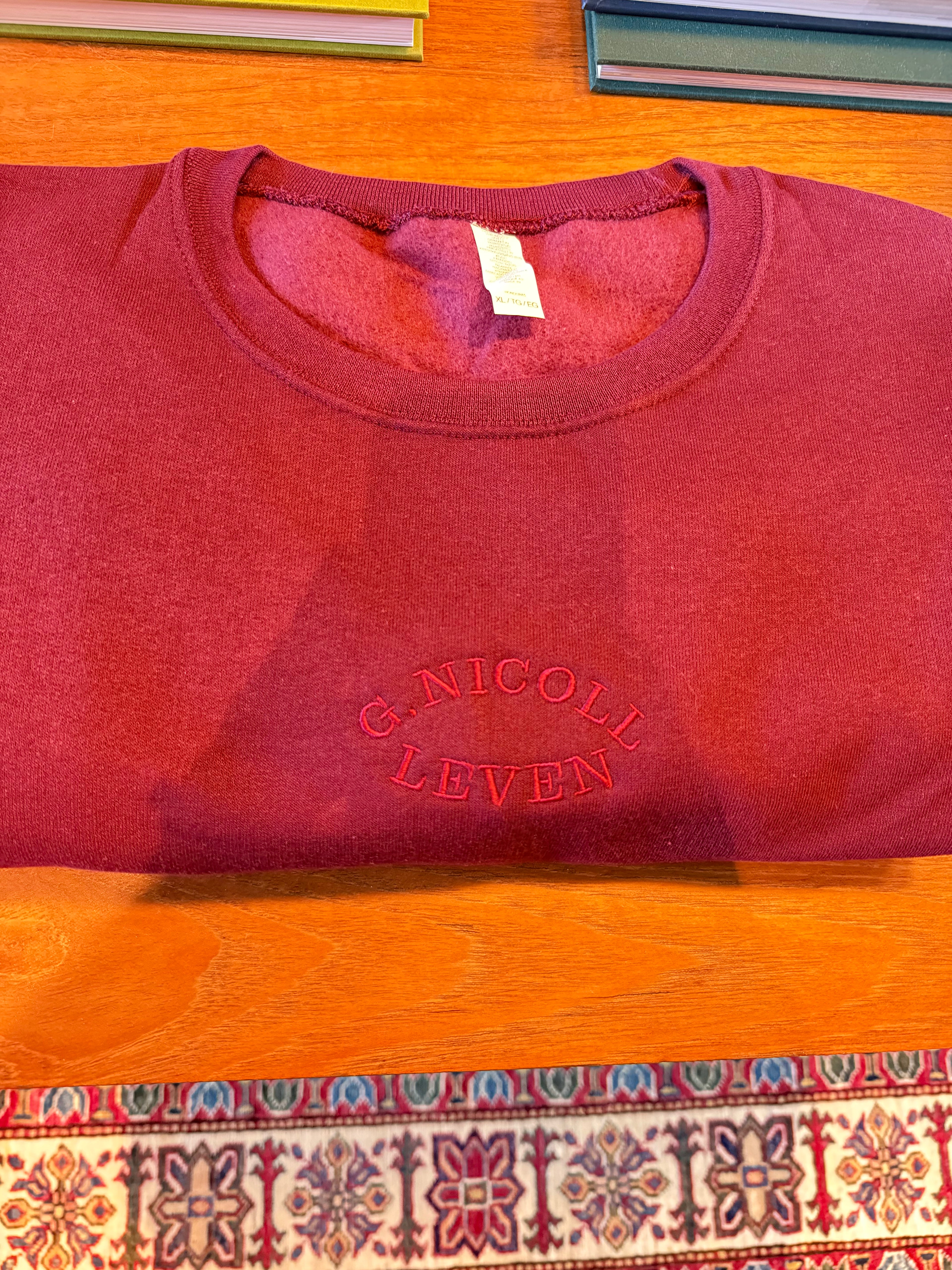 Sweatshirt - Red - Nicoll