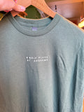 Green Embroidered 8GP Tee